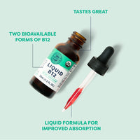 Vimergy Vitamins & Supplements Organic Liquid B12